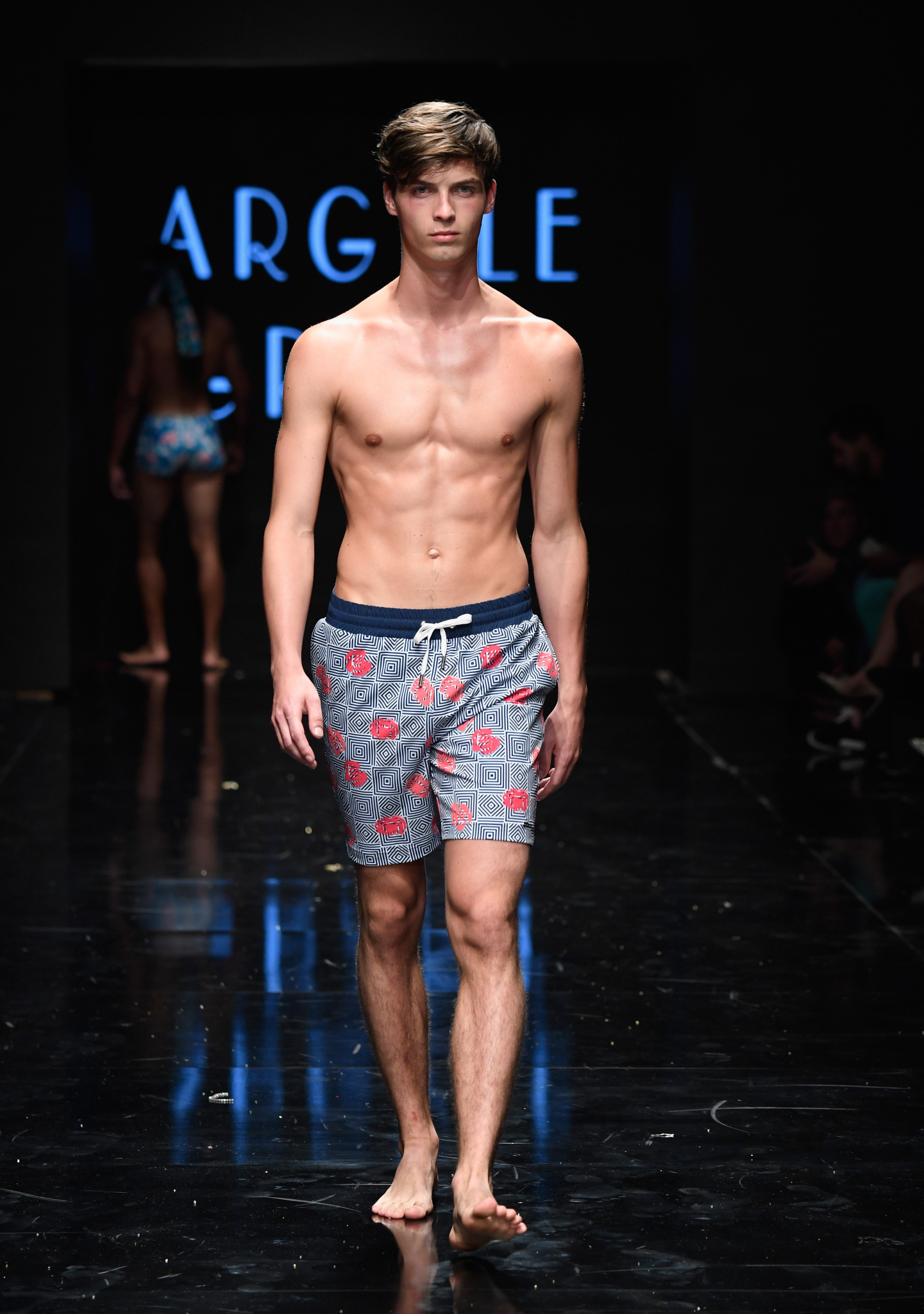Hubert na pokazie Argyle Grant
